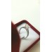Λευκόχρυσο δαχτυλίδι μονόπετρο Κ9